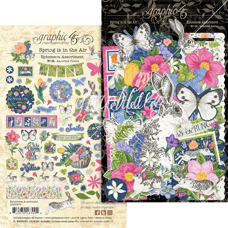 Ephemera Set - Spring is in the Air Collection