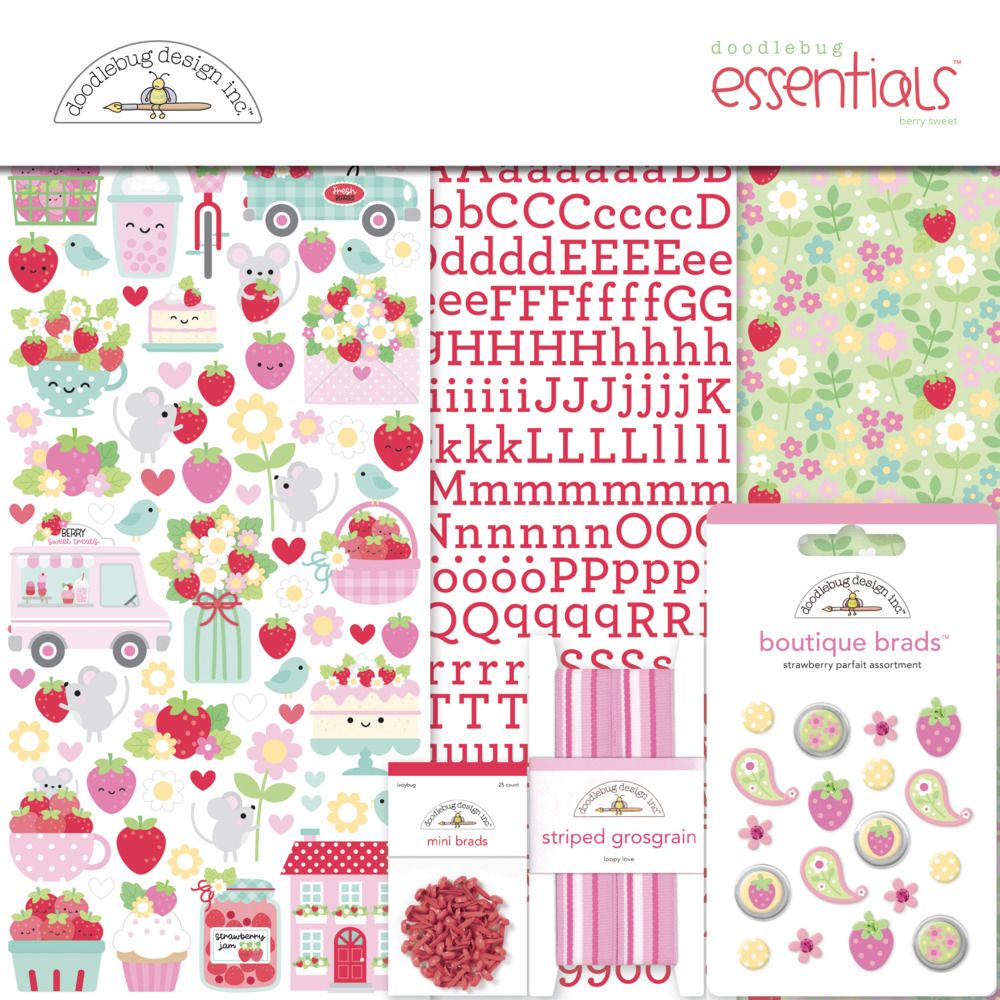 Essentials Page Kit - Berry Sweet Collection