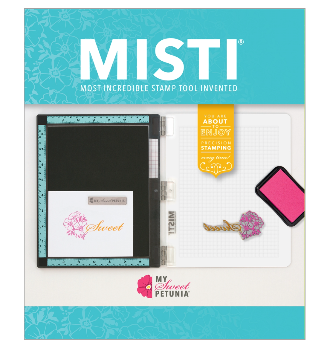 Teal MISTI - Original Stamping Platform