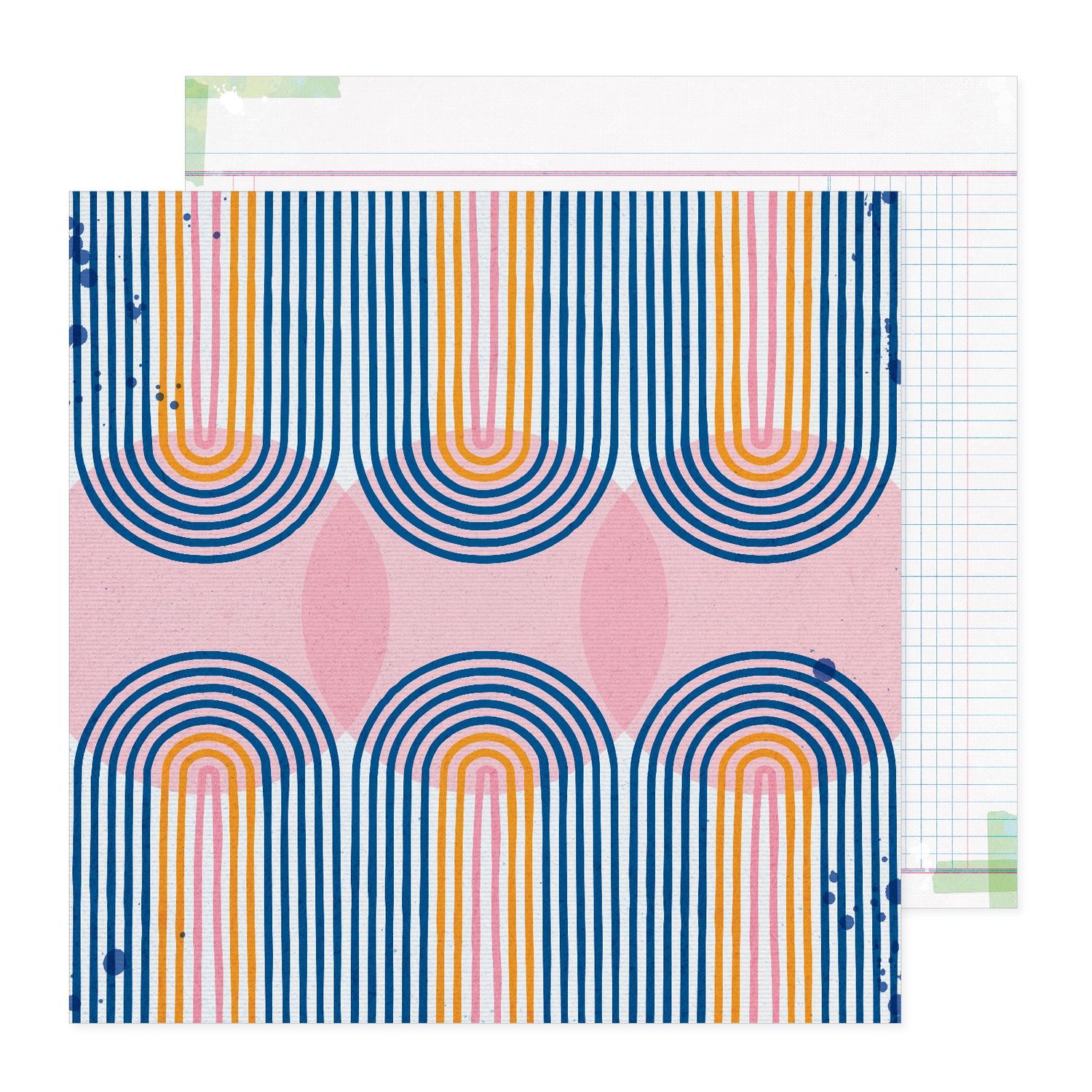 12x12 Double-Sided Paper - In The Details - Bold And Bright Collection