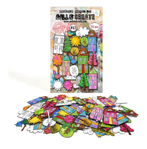2 Up 2 Down - #62 - Ephemera Die Cuts