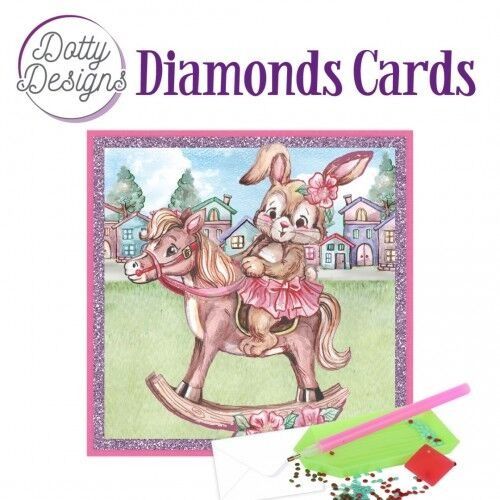 Rocking Horse - Dotty Designs Diamond Card Kit