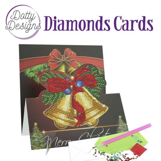 Christmas Bells - Dotty Designs Diamond Easel Card Kit