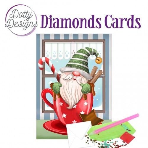 Christmas Gnome 2 - Dotty Designs Diamond Card Kit