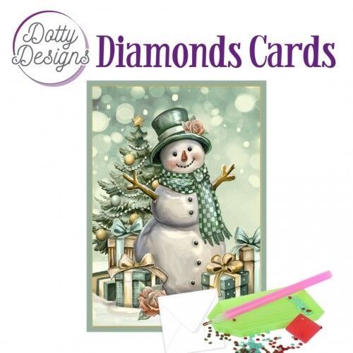 Snowman 2 - Dotty Designs Diamond Card Kit