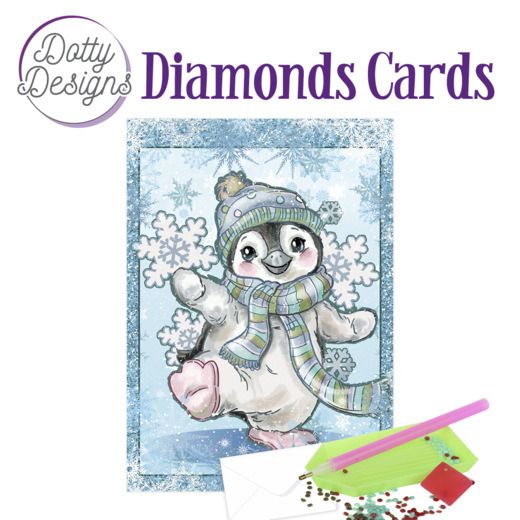 Penguin - Dotty Designs Diamond Card Kit