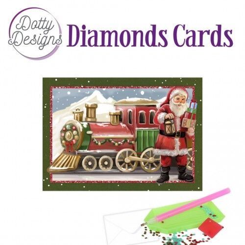 Christmas Train 2 - Dotty Designs Diamond Card Kit