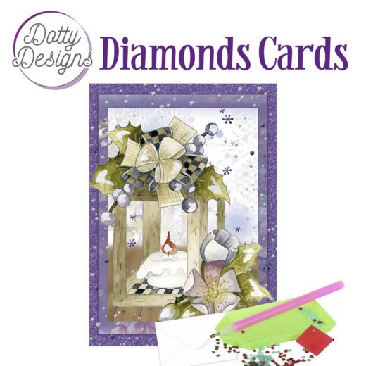 Christmas Lantern 2 - Dotty Designs Diamond Card Kit