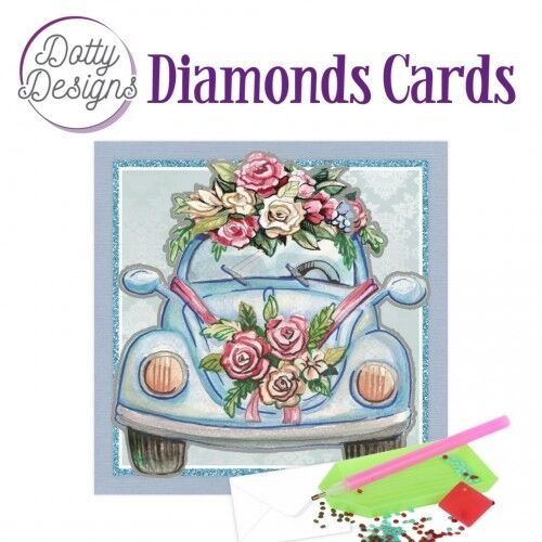 Wedding Car - Dotty Designs Diamond Card Kit