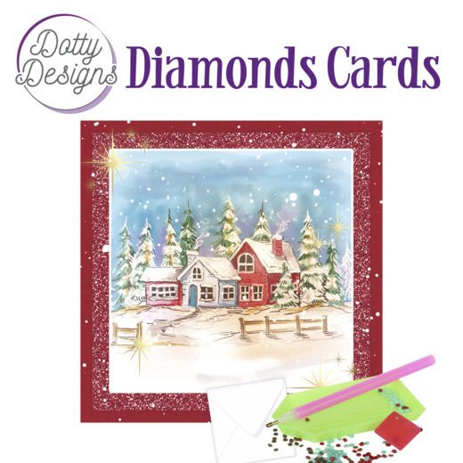 Winter Landscape - Dotty Designs Diamond Card Kit