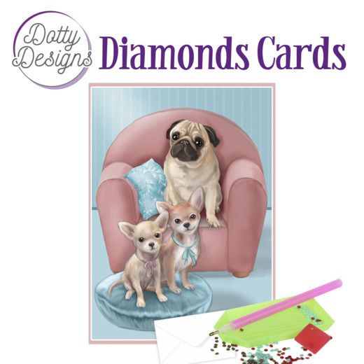 Dogs - Dotty Designs Diamond Card Kit