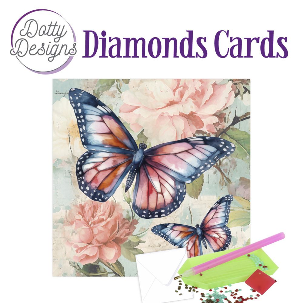 Flutter Flair 1 - Dotty Designs Diamond Card Kit