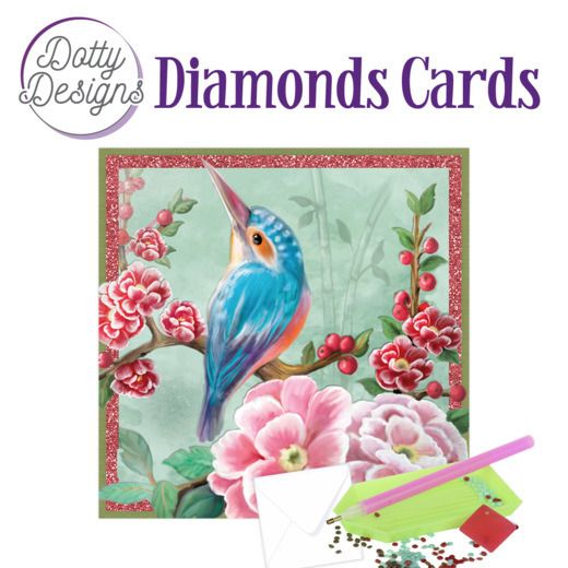 Kingfisher - Dotty Designs Diamond Card Kit