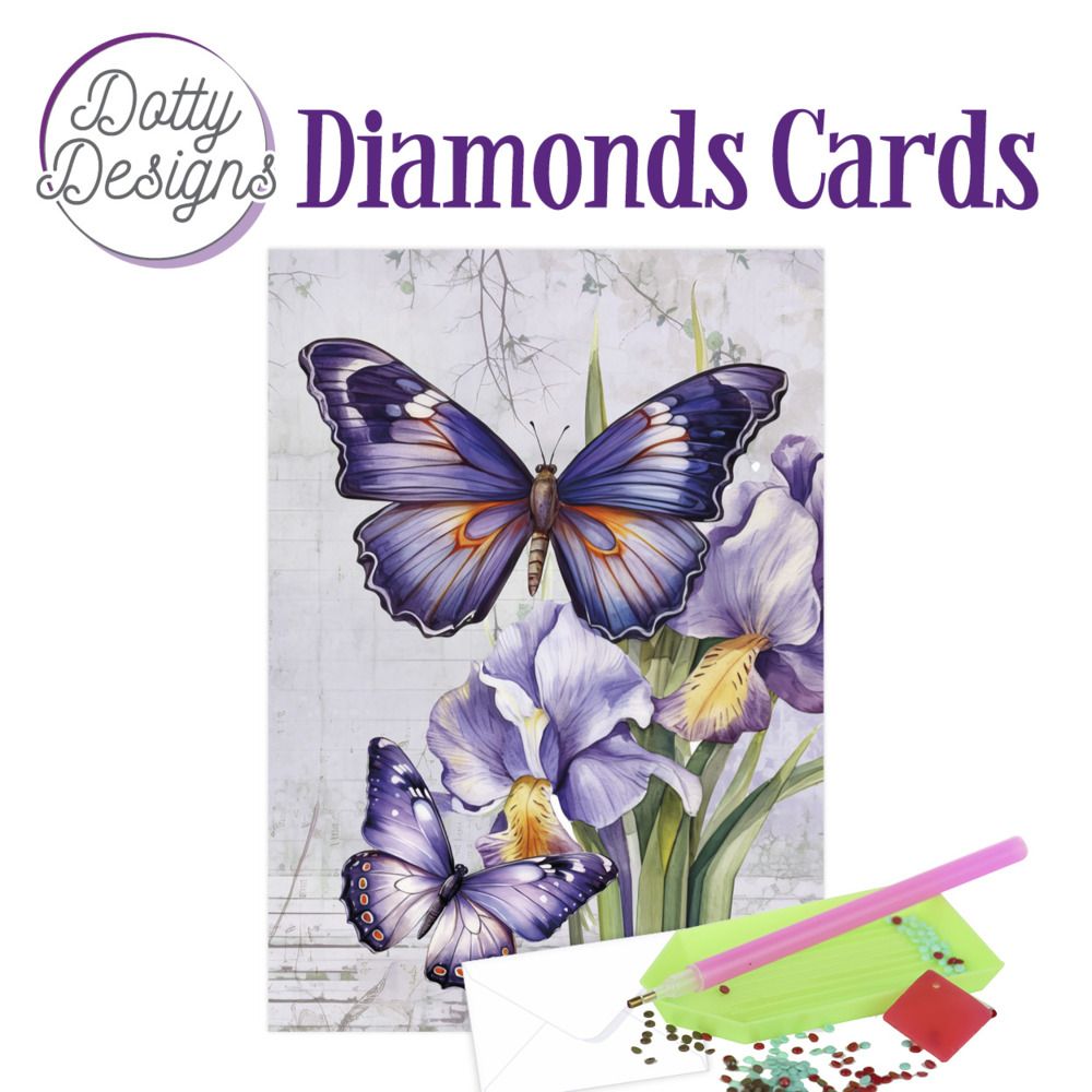 Flutter Flair 2 - Dotty Designs Diamond Card Kit