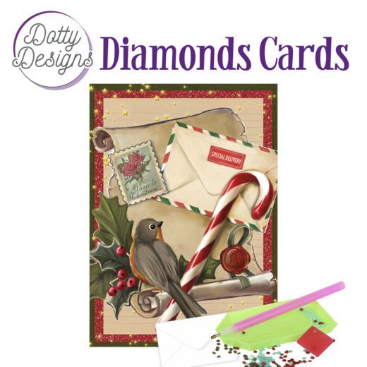 Christmas Letters - Dotty Designs Diamond Card Kit