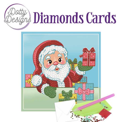 Santa - Dotty Designs Diamond Card Kit