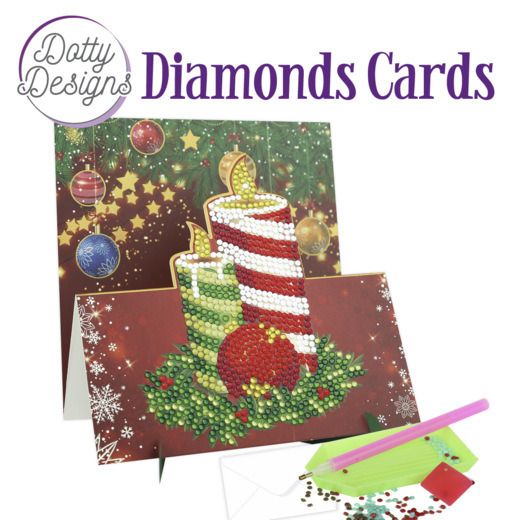 Candles - Dotty Designs Diamond Easel Card Kit