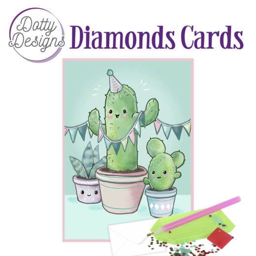 Cactus - Dotty Designs Diamond Card Kit