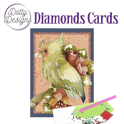 Cockatoo - Dotty Designs Diamond Card Kit