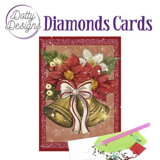 Christmas Bells 2 - Dotty Designs Diamond Card Kit
