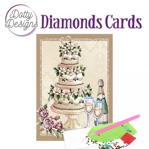 Wedding Cake - Dotty Designs Diamond Card Kit