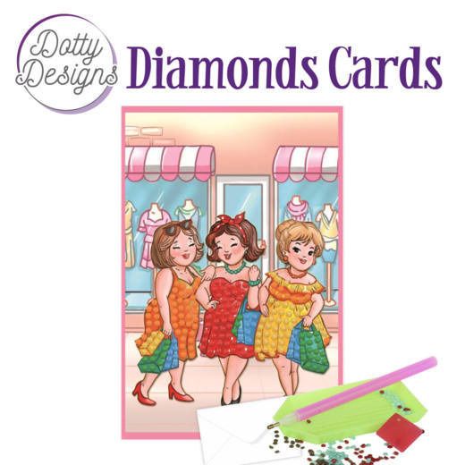 Bubbly Girls Shopping - Dotty Designs Diamond Card Kit