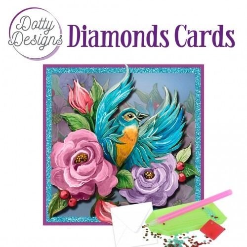 Blue Bird - Dotty Designs Diamond Card Kit
