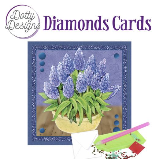 Hyacinth - Dotty Designs Diamond Card Kit