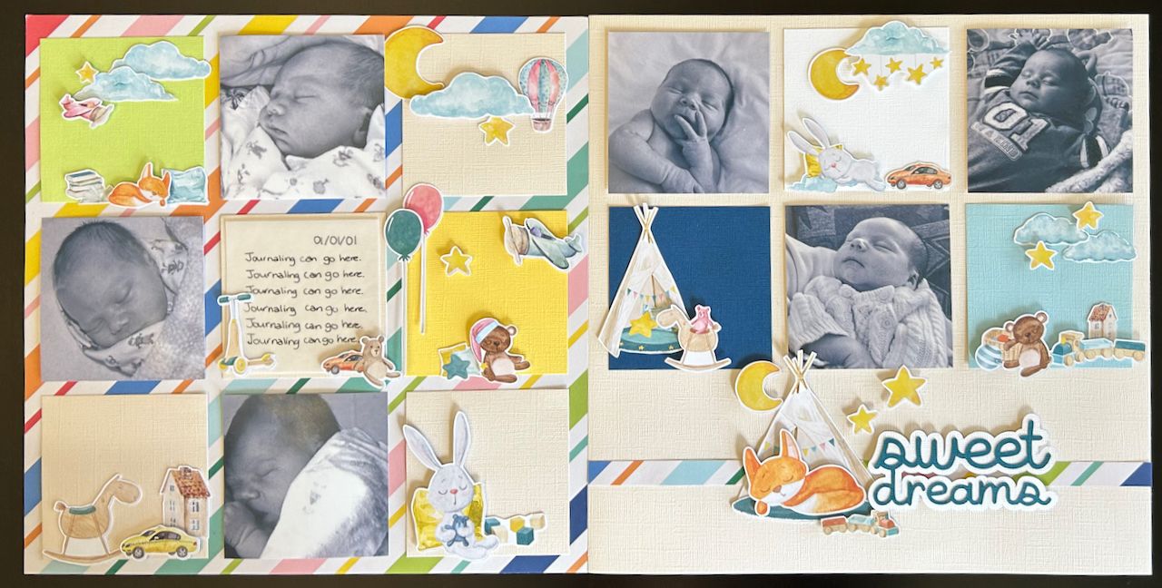 Sweet Dreams Version 2 - Make &amp; Take Layout Kit
