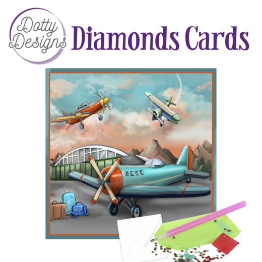 Planes - Dotty Designs Diamond Card Kit