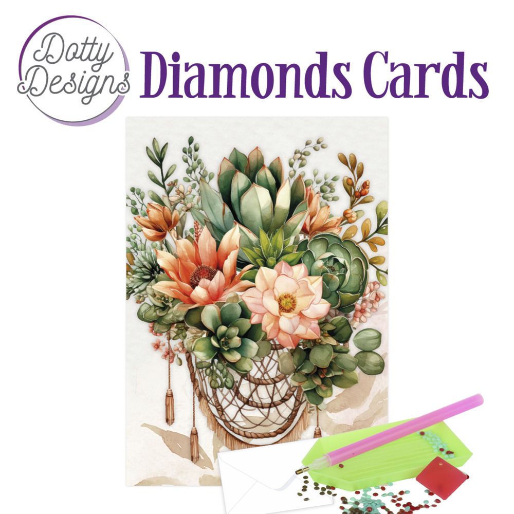 Plant Paradise 2 - Dotty Designs Diamond Card Kit