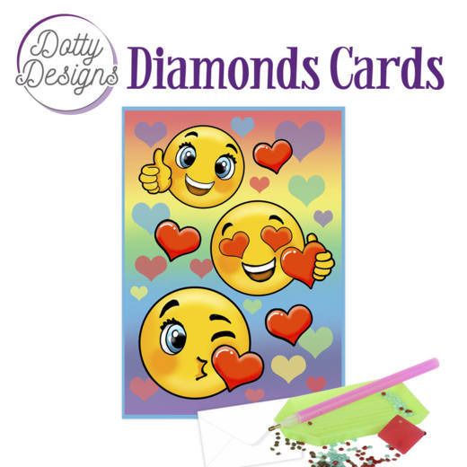 Smileys - Dotty Designs Diamond Card Kit