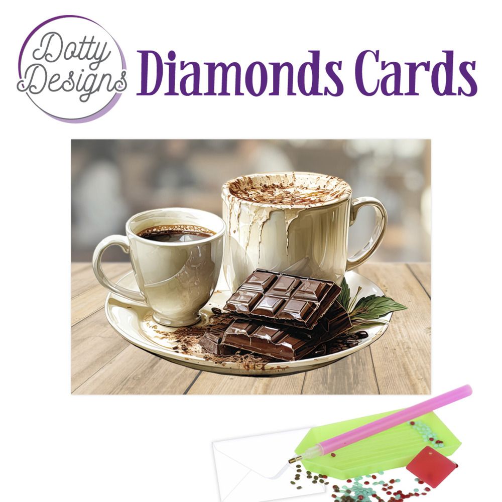 Coffee Moments 2 - Dotty Designs Diamond Card Kit