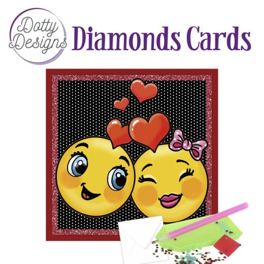 Loving Smile - Dotty Designs Diamond Card Kit