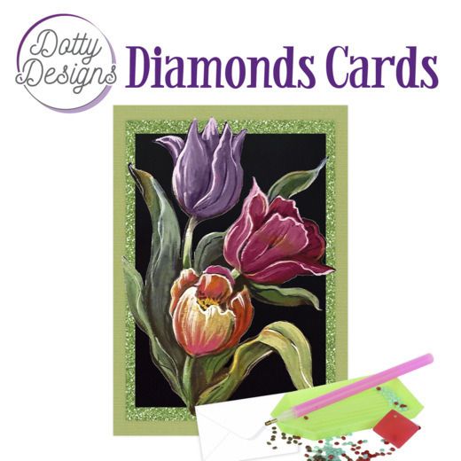 Tulips - Dotty Designs Diamond Card Kit