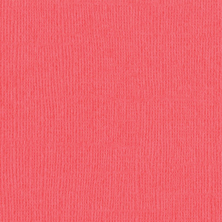 Roselle - 12x12 - Bazzill Mono Textured Cardstock