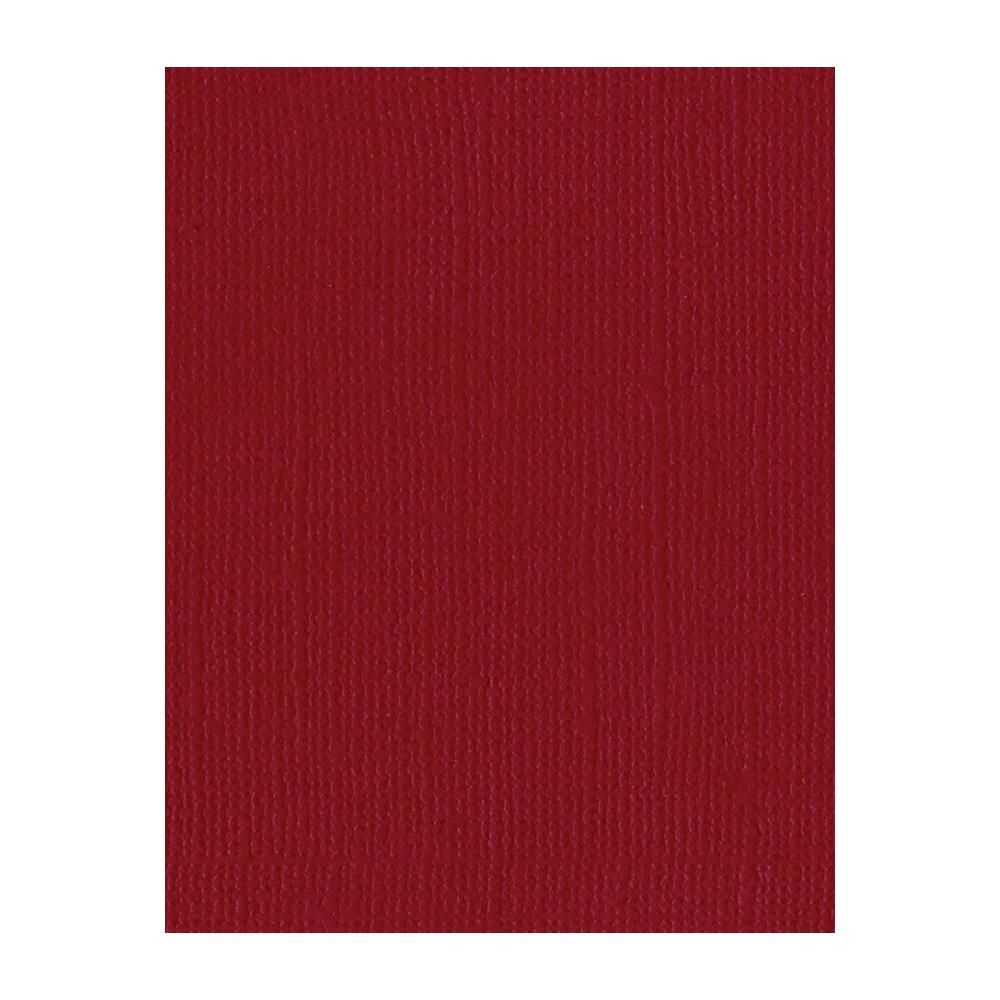 Blush Red Dark - 12x12 - Bazzill Mono Textured Cardstock