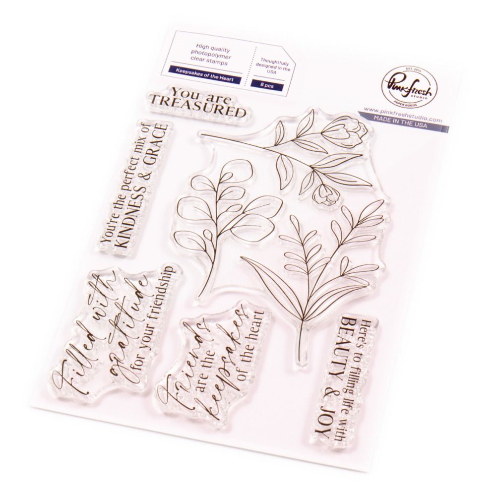 Keepsakes of the Heart - Clear Stamp Set