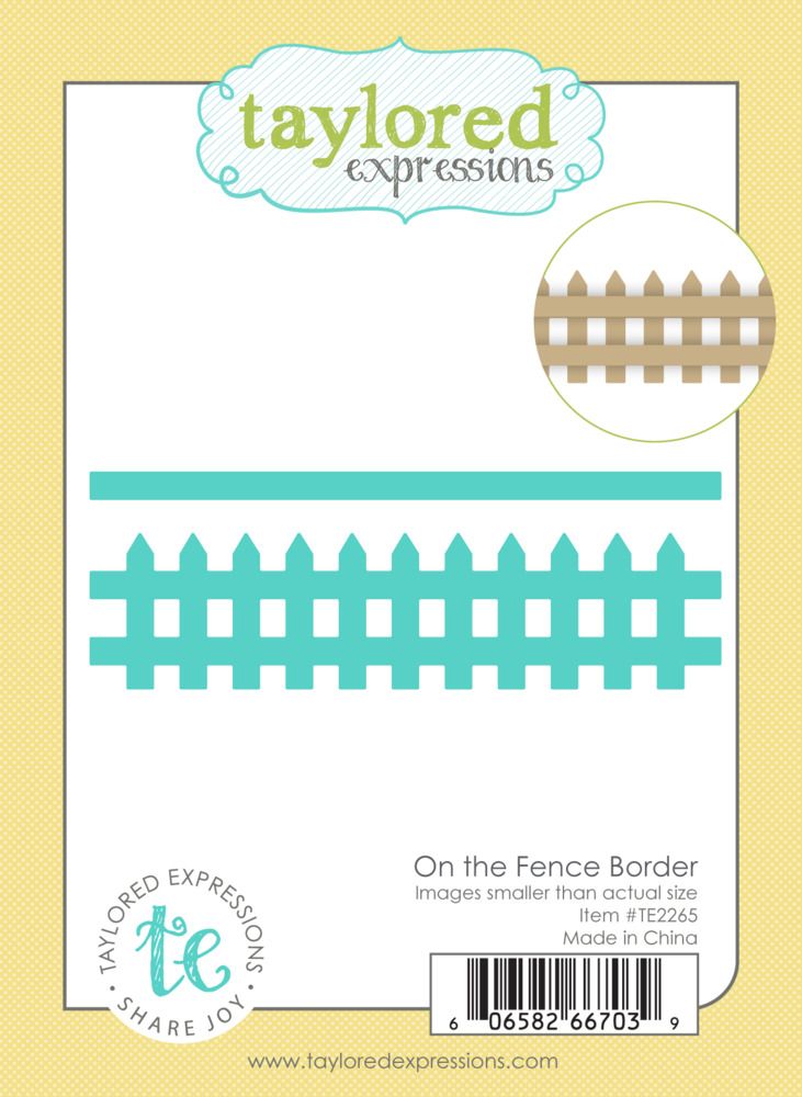 On the Fence Border - Die Set