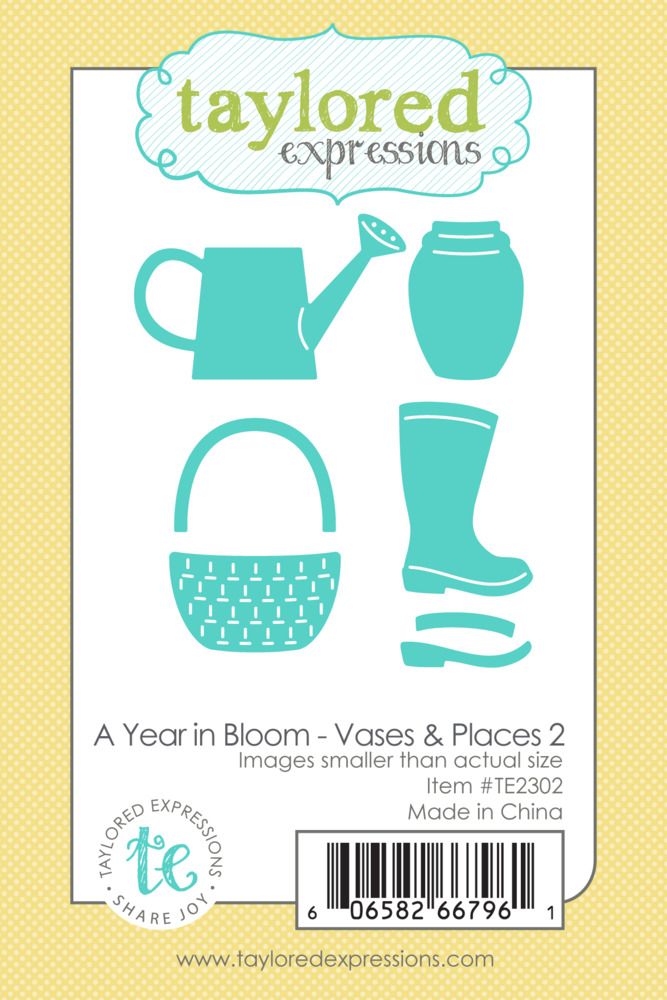 A Year in Bloom - Vases &amp; Places 2 - Die Set