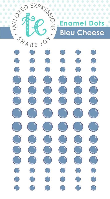 Bleu Cheese - Enamel Dots