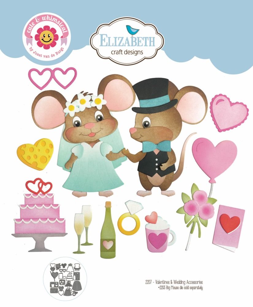 Valentines &amp; Wedding Accessories - Die Set