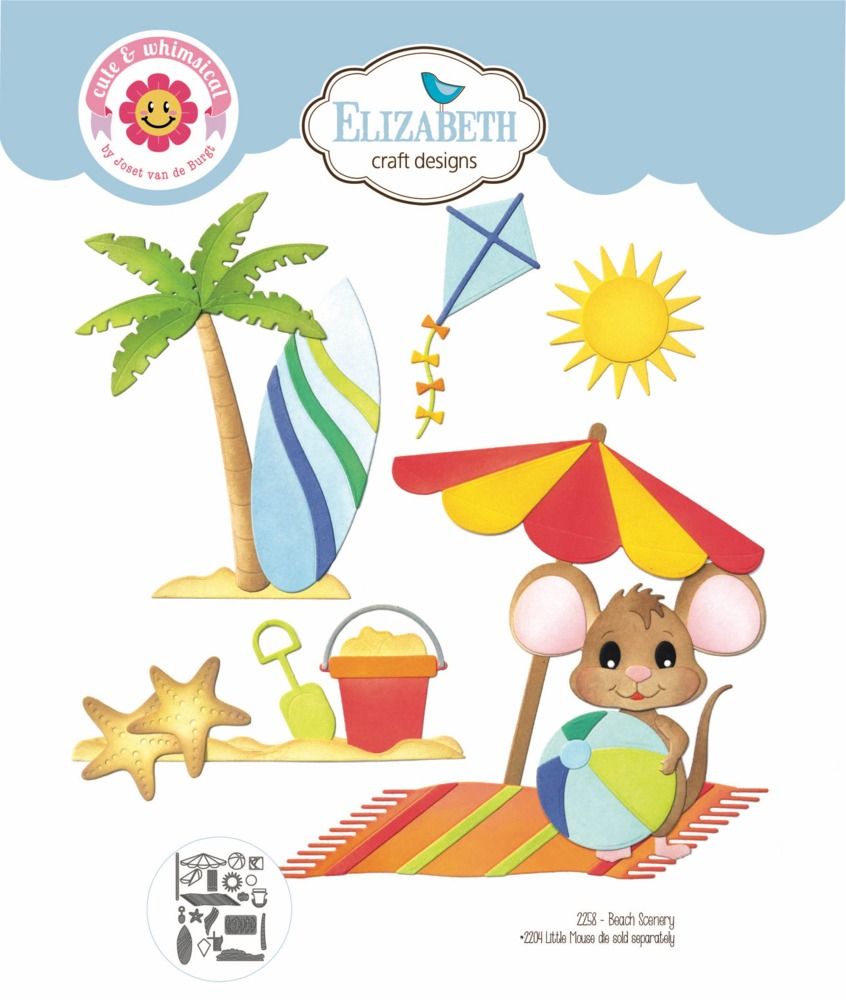 Beach Scenery - Die Set
