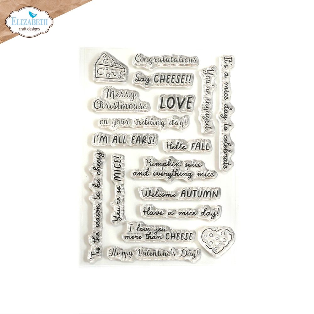 Mice Sentiments - Clear Stamp Set