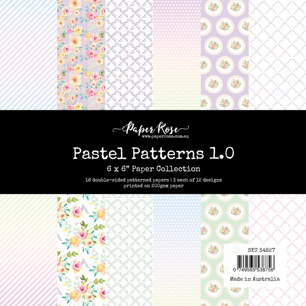 6x6 Paper Collection - Pastel Patterns 1.0 Collection