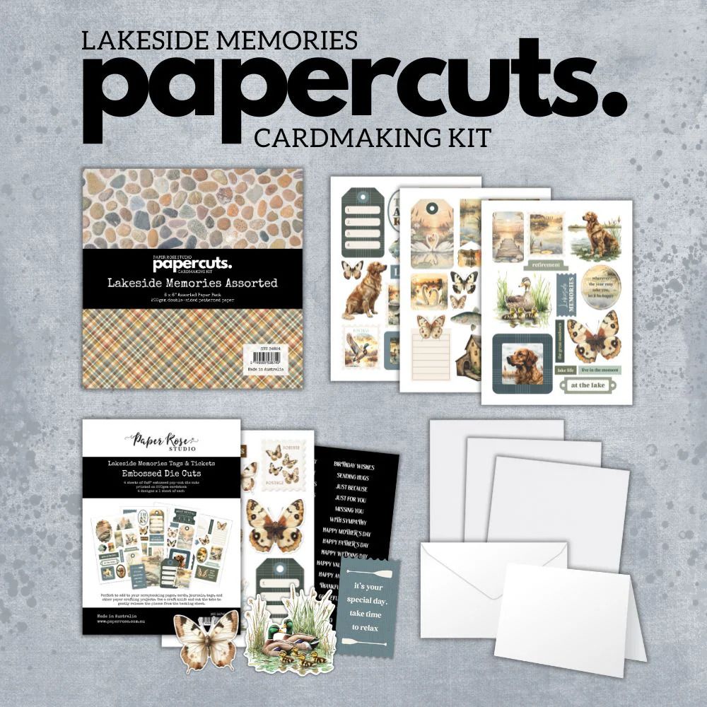 Papercuts Cardmaking Kit - Lakeside Memories Collection