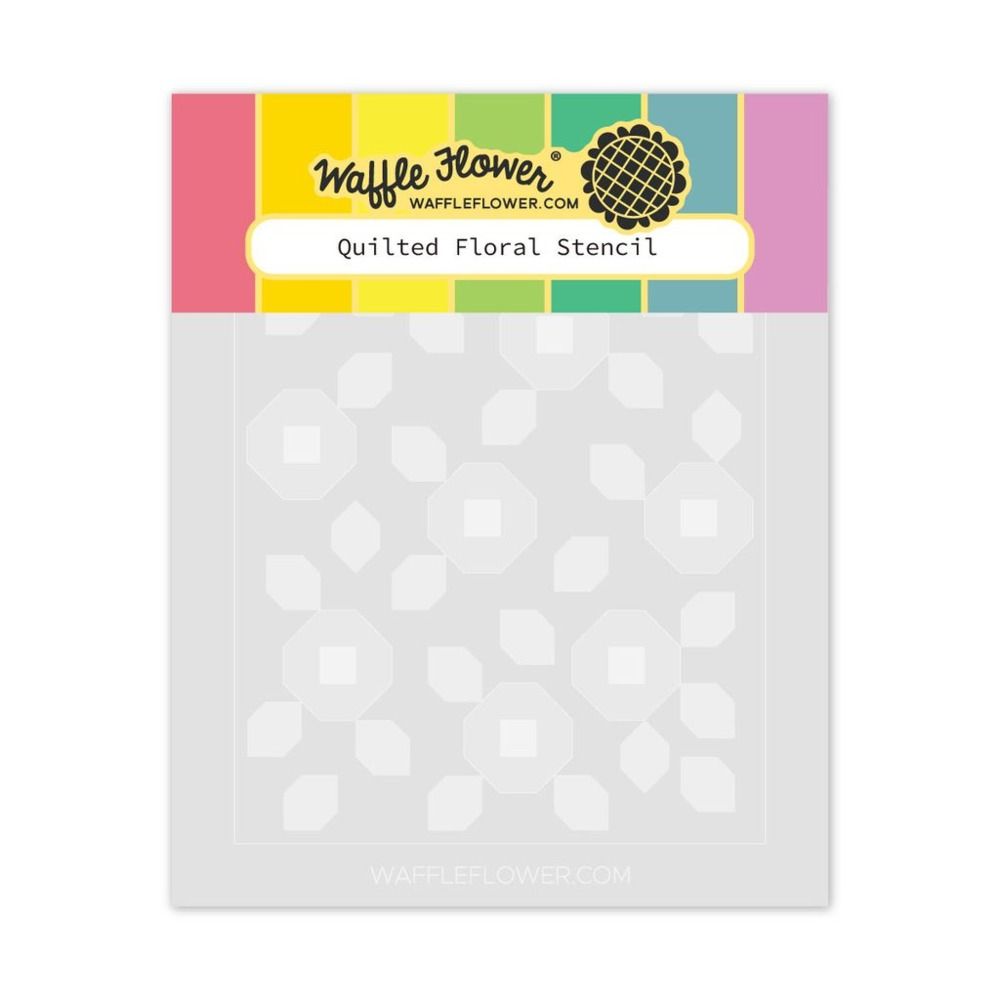 Quilted Floral - Stencil Set
