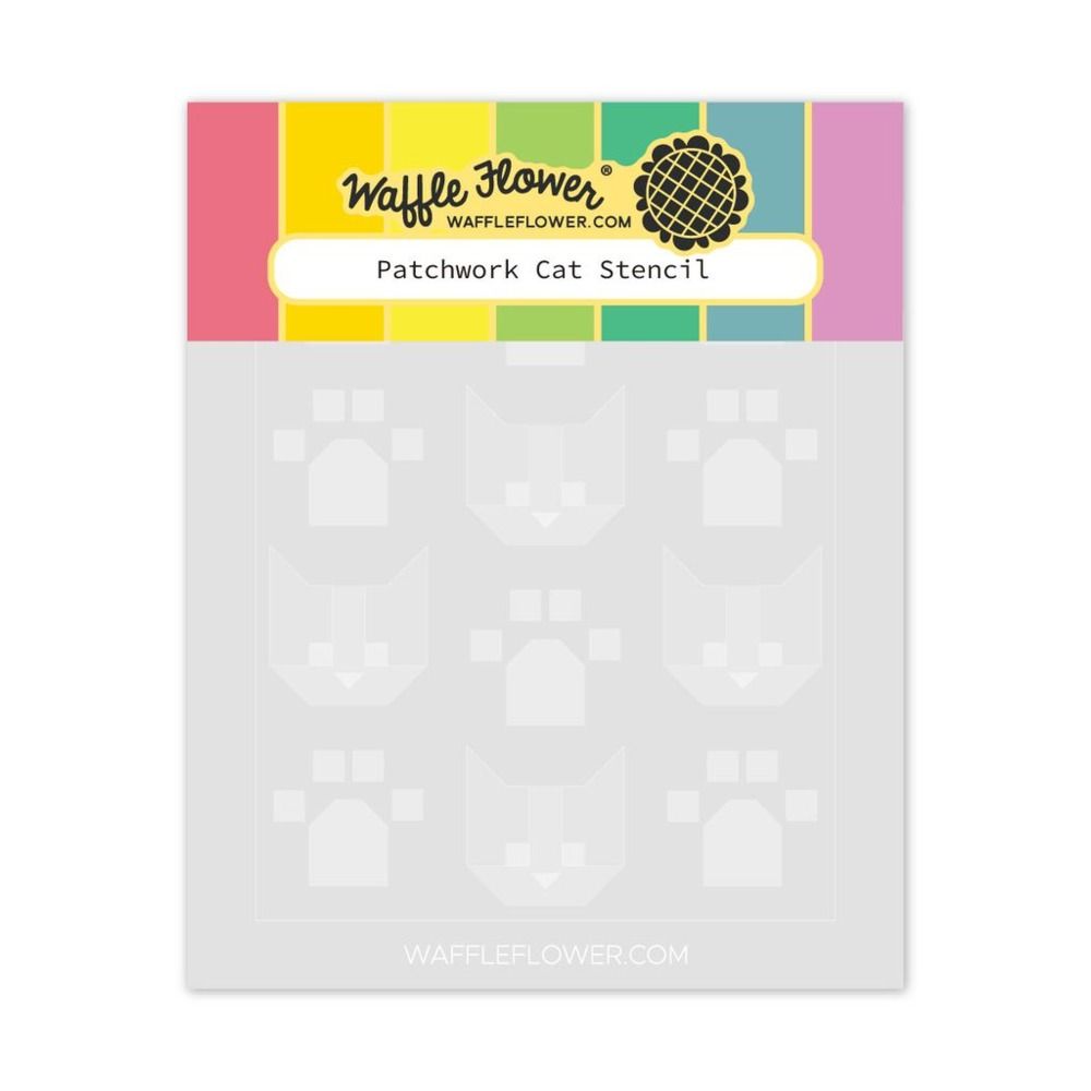 Patchwork Cat - Stencil Set