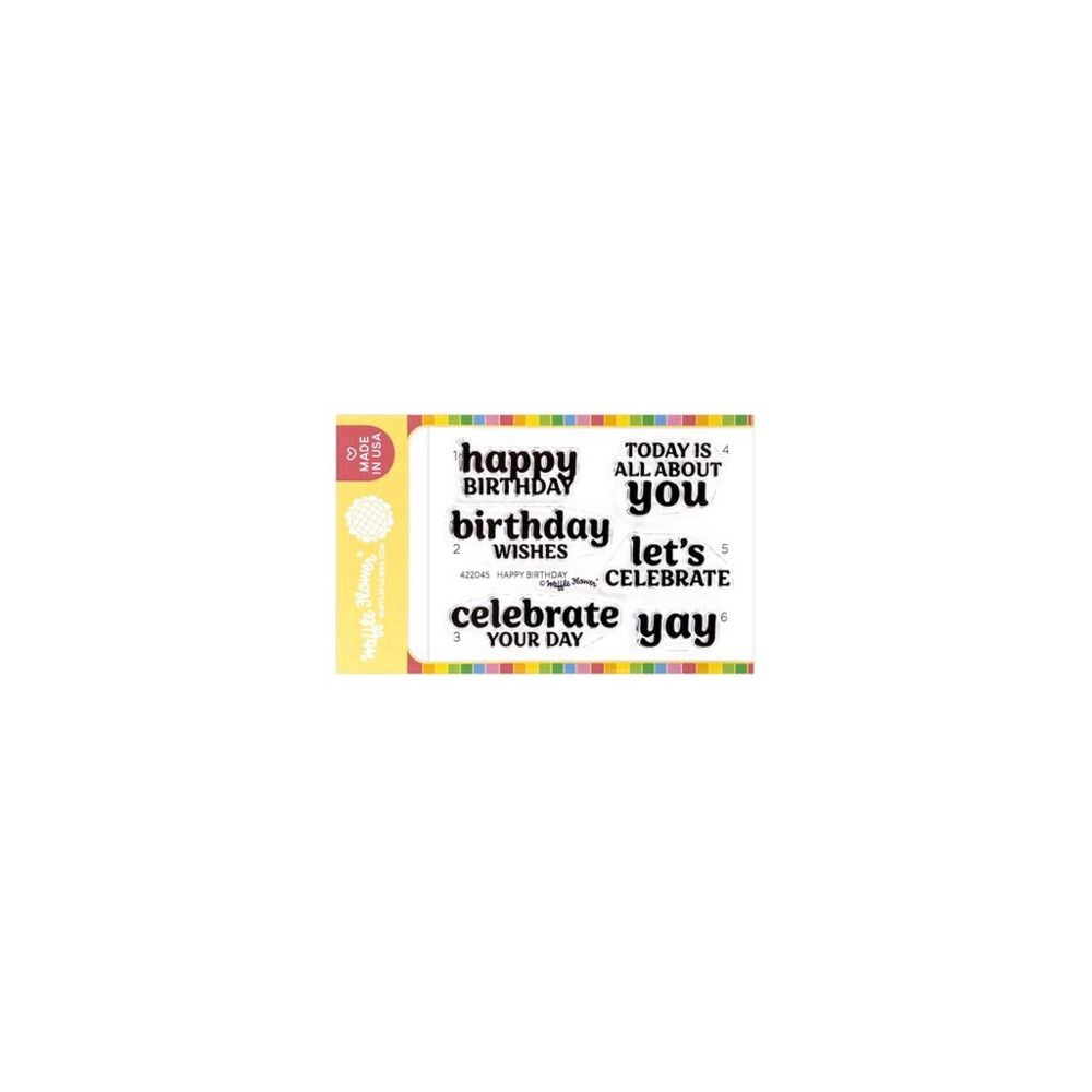 Happy Birthday - Clear Stamp Set