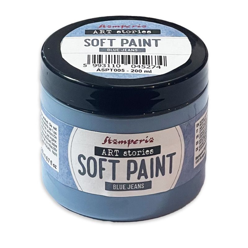 Blue Jeans - Soft Paint - Art Stories Collection